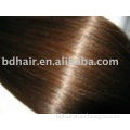 silky brown hair extensions, silky straight human hair